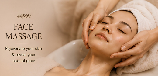Face Massage at Luxe Retreat