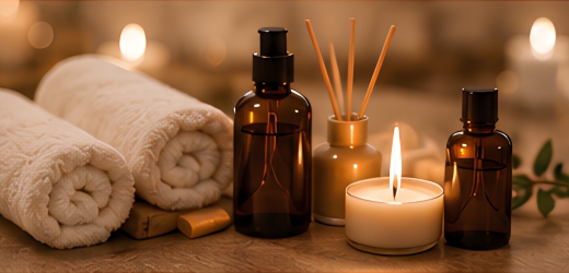 Serene head spa water ritual treatment room in Melbourne